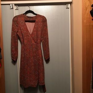 Zara polka dot dress